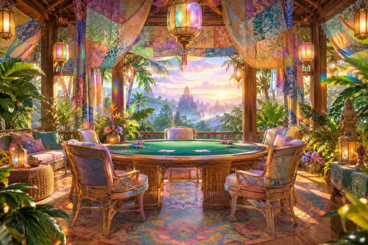 Ilustrasi kud_hero_indonesian casino scene — panduan Kuda Kepang Kuda189
